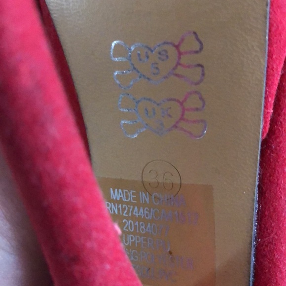 Iron Fist Red Skull Shoes - Picture 5 of 5